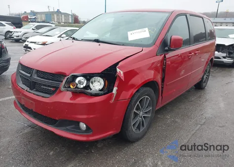 2016 Dodge Grand Caravan Sxt from USA, damaged, VIN 2C4RDGCG4GR192584